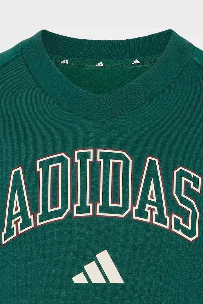 adidas pamuklu çocuk sweatshirt