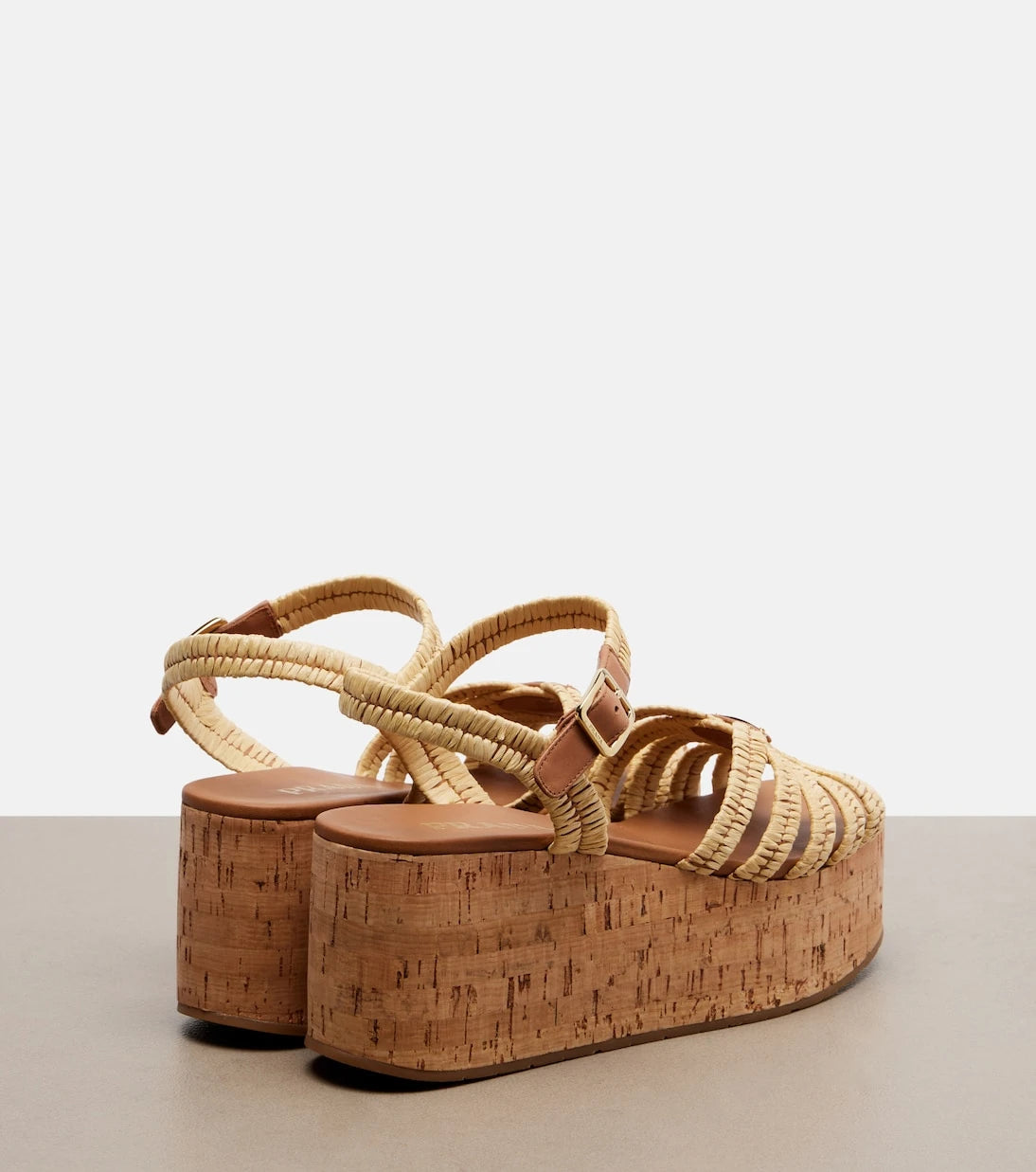 Prada - Crochet wedge sandals