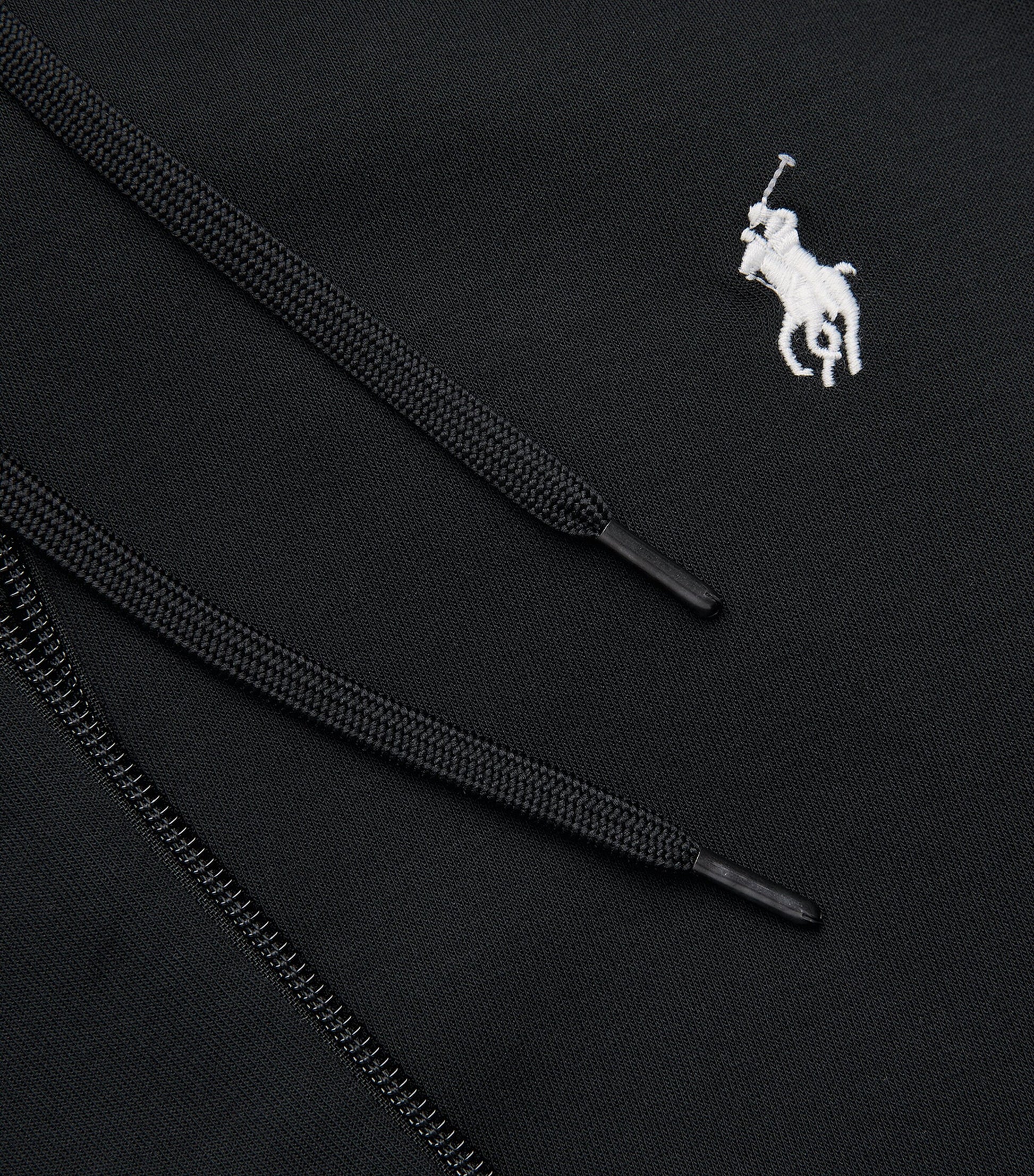 Polo Ralph Lauren Black Polo Pony Zip-Up Hoodie