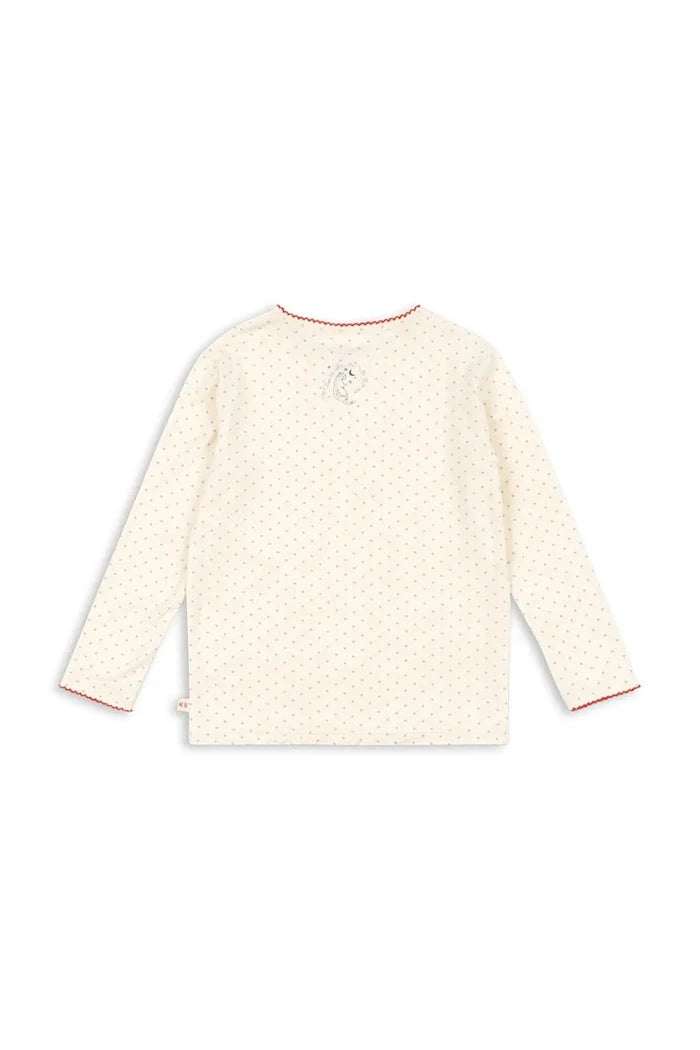 Konges Sløjd MIMMI MODAL BLOUSE Uzun Kollu Çocuk Bluzu
