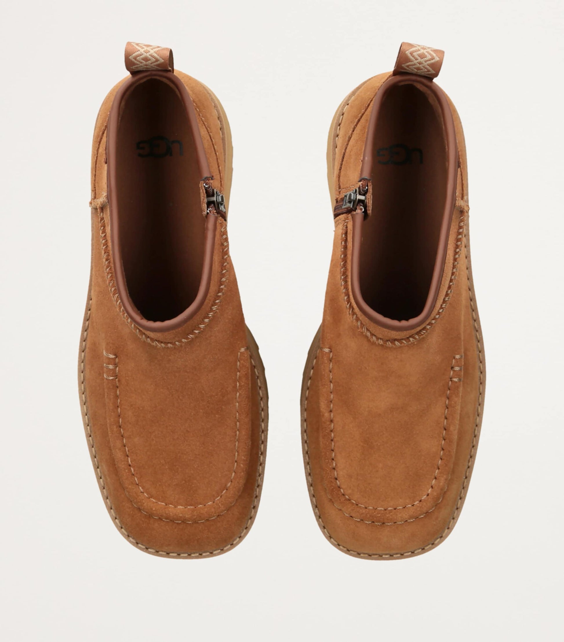 UGG Beige Suede Cityfunc Ultra Mini Boots 60