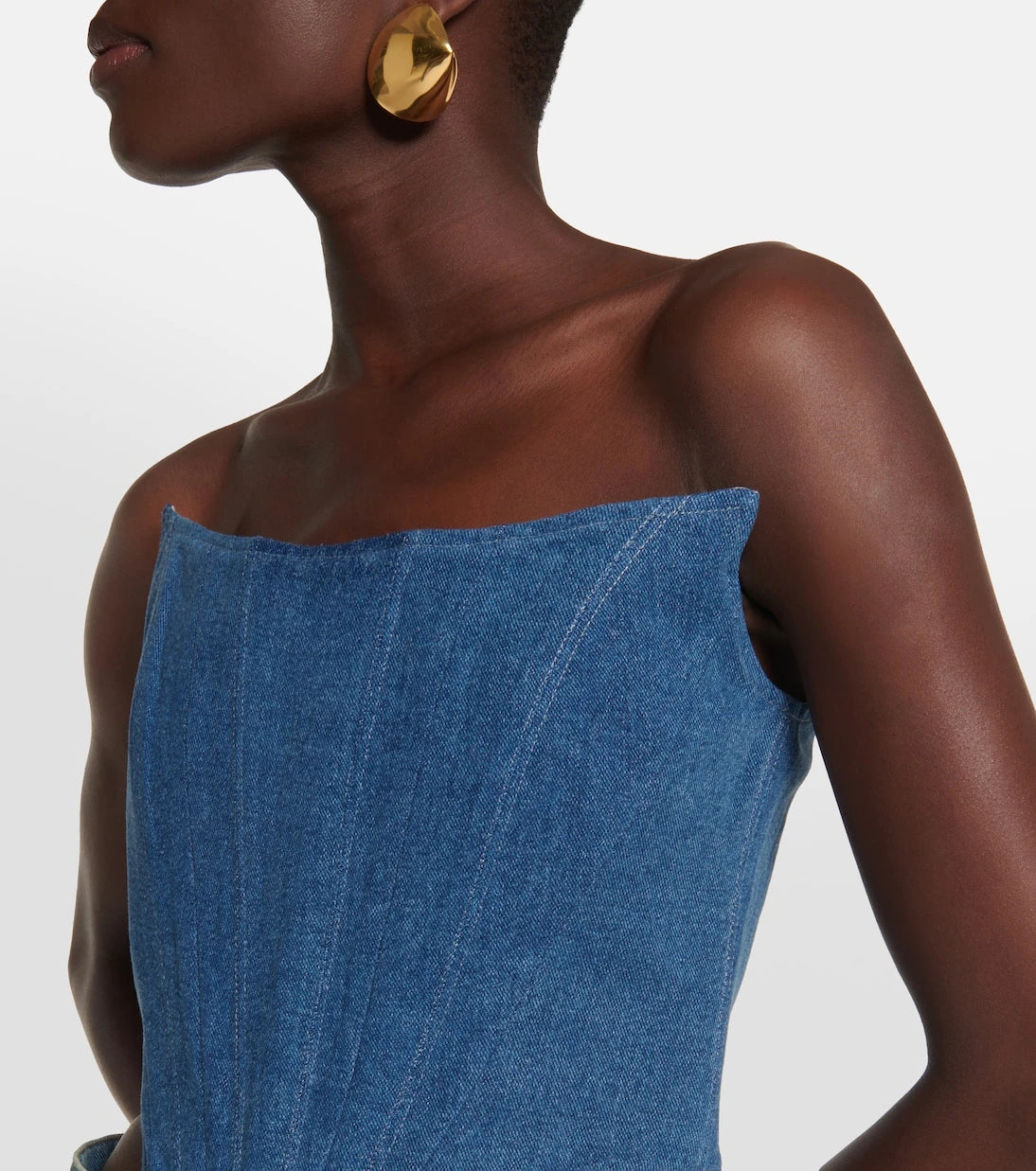 Giuseppe di Morabito - Denim bustier top