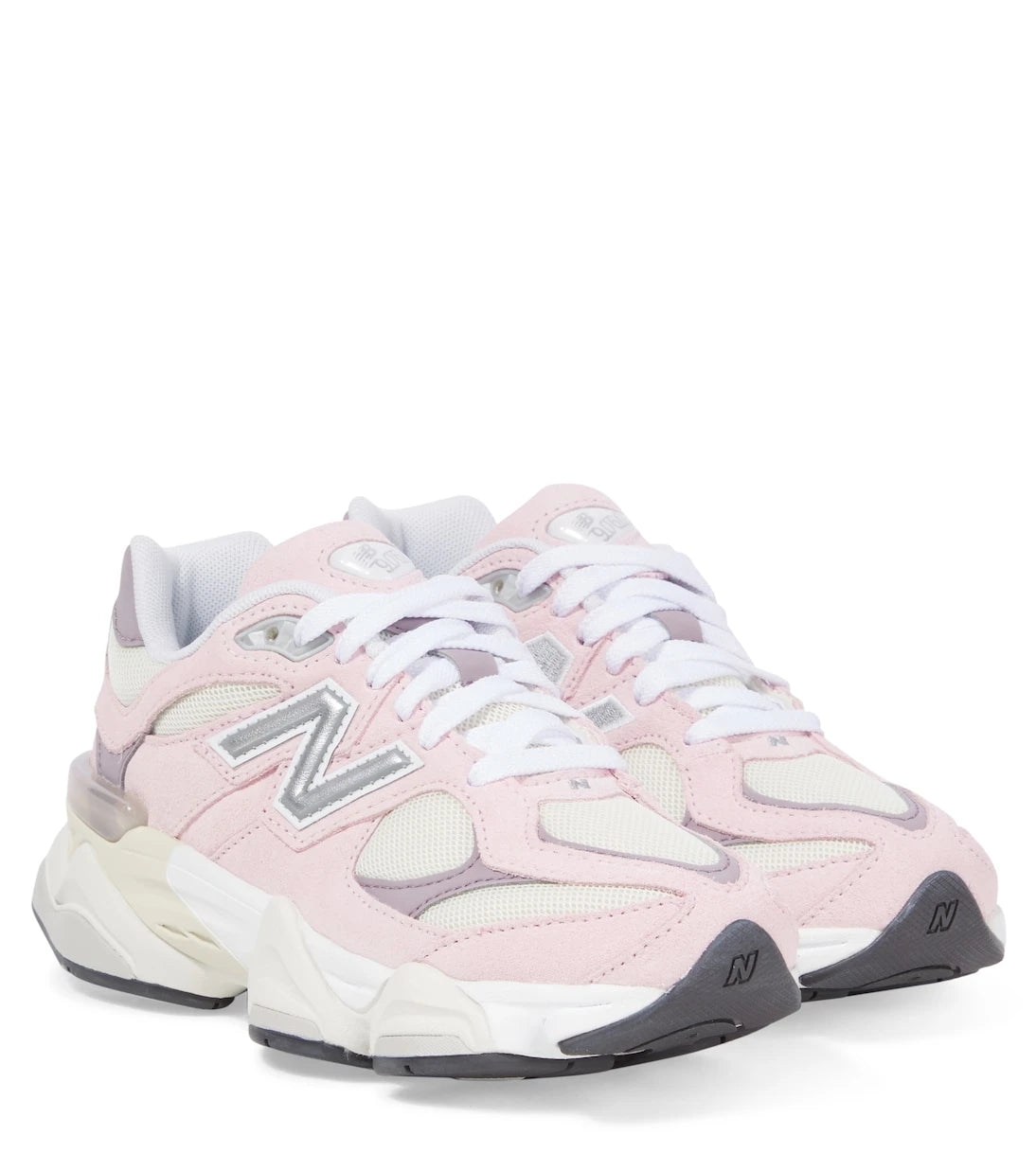 New Balance Kids - 9060 Junior leather-trimmed sneakers