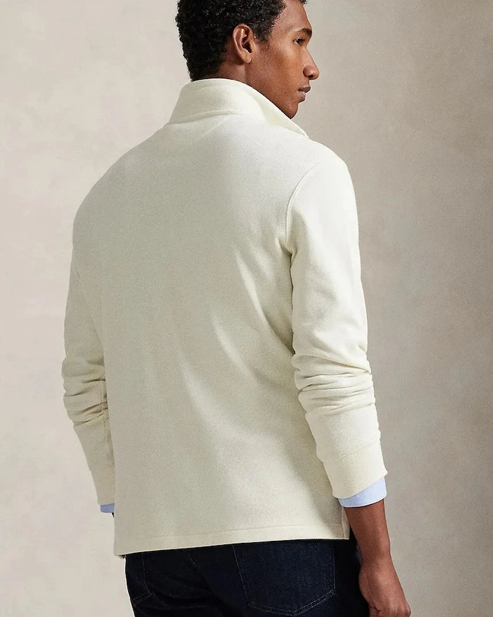 Polo Ralph Lauren 40/1 DBL KNIT JACQ Pamuklu Kazak