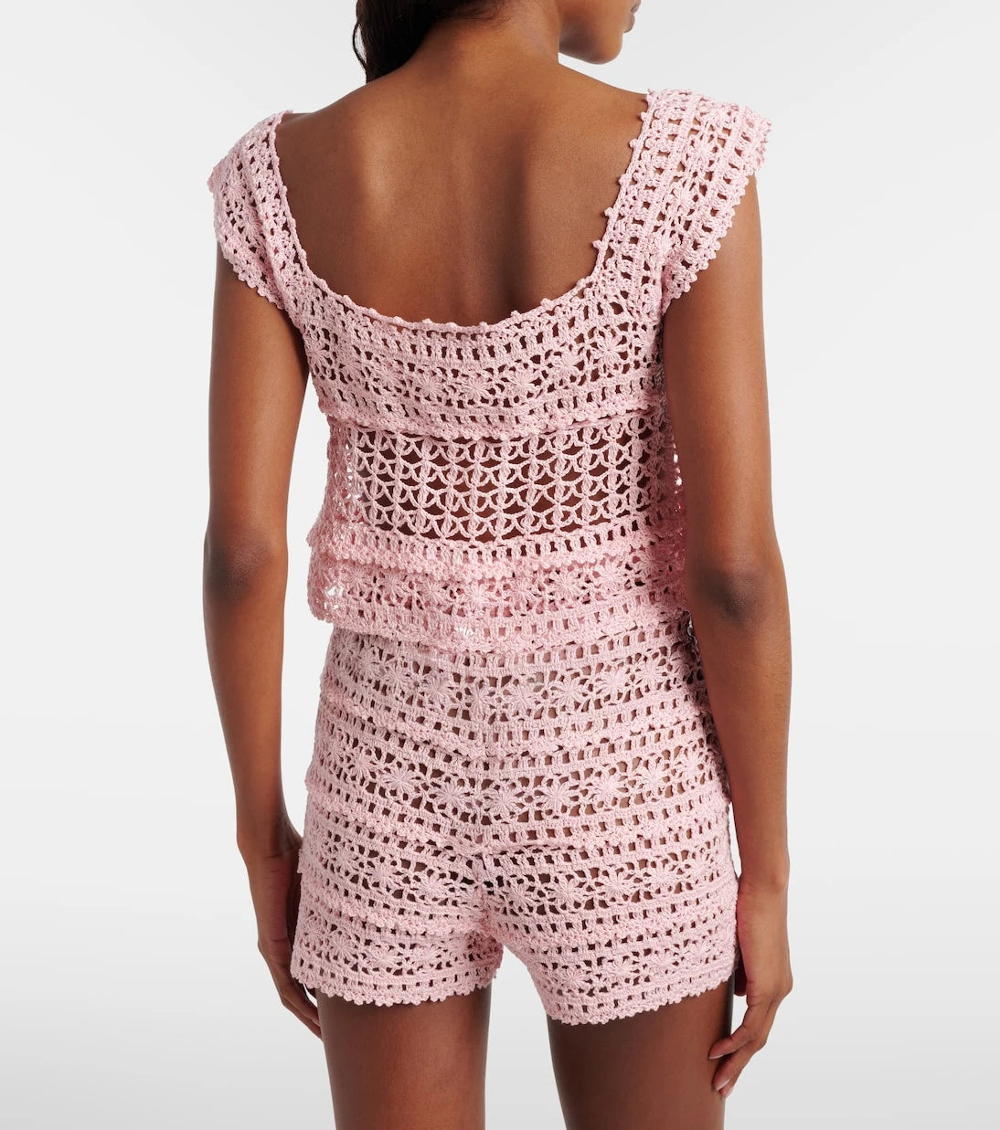 Anna Kosturova - Deauville crochet cotton crop top