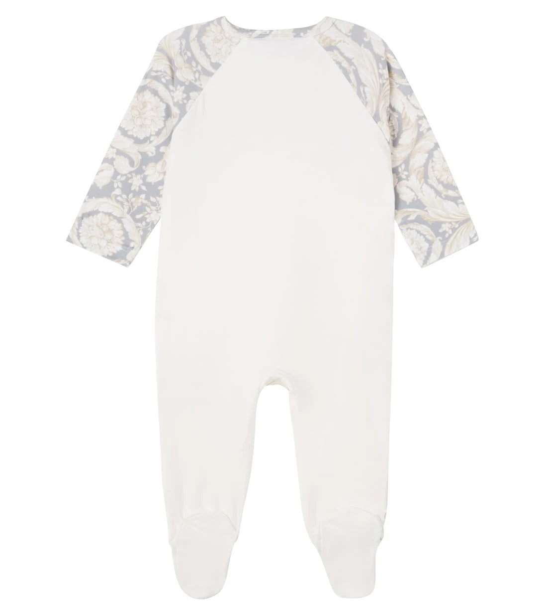 Versace Kids - Barocco logo cotton-blend onesie