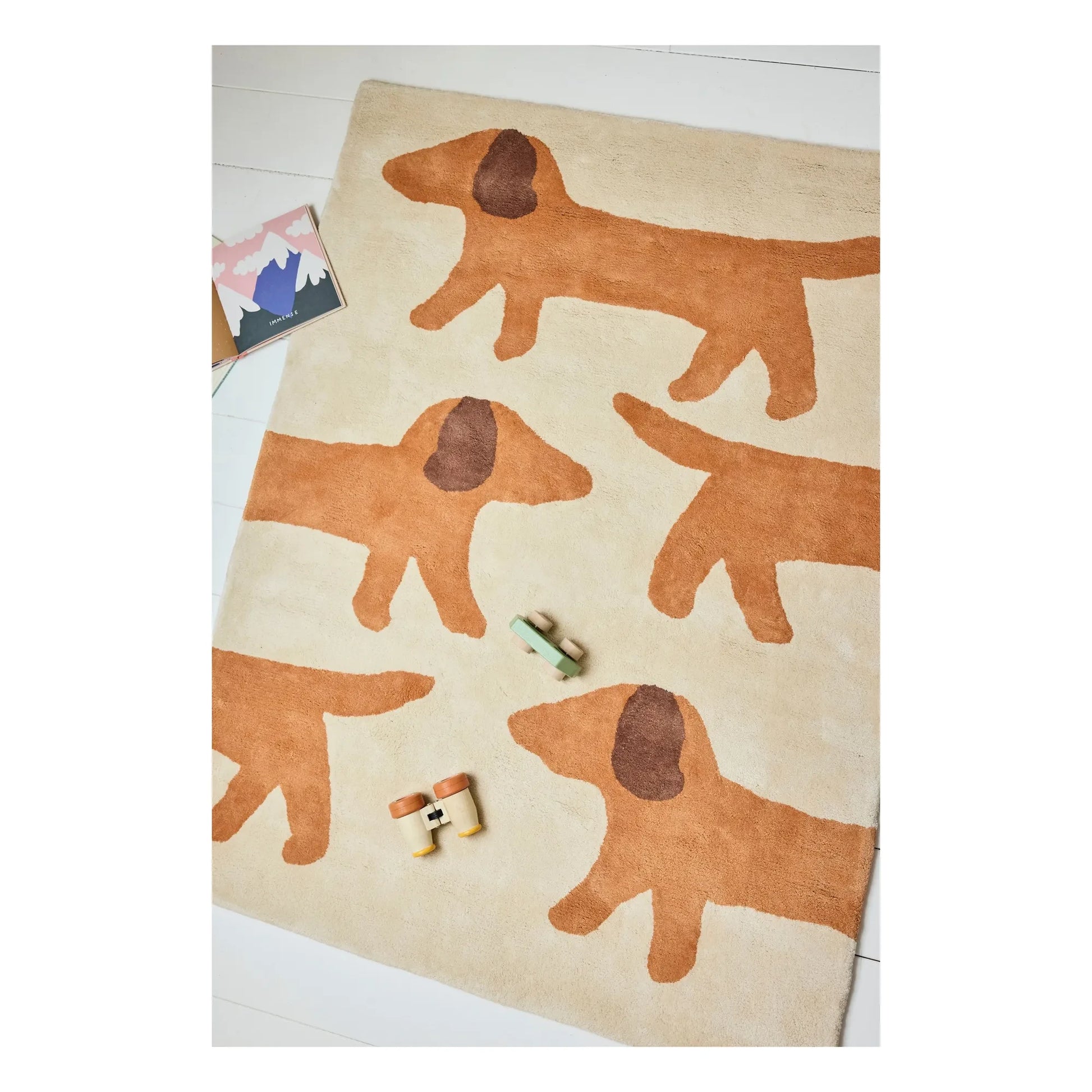 Bleuu-studio - Walter carpet | Caramel