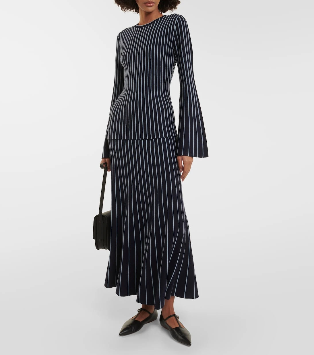 Gabriela Hearst - Lorcan striped wool and silk top