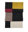 Joseph Silver Wool-Blend Overlay Scarf