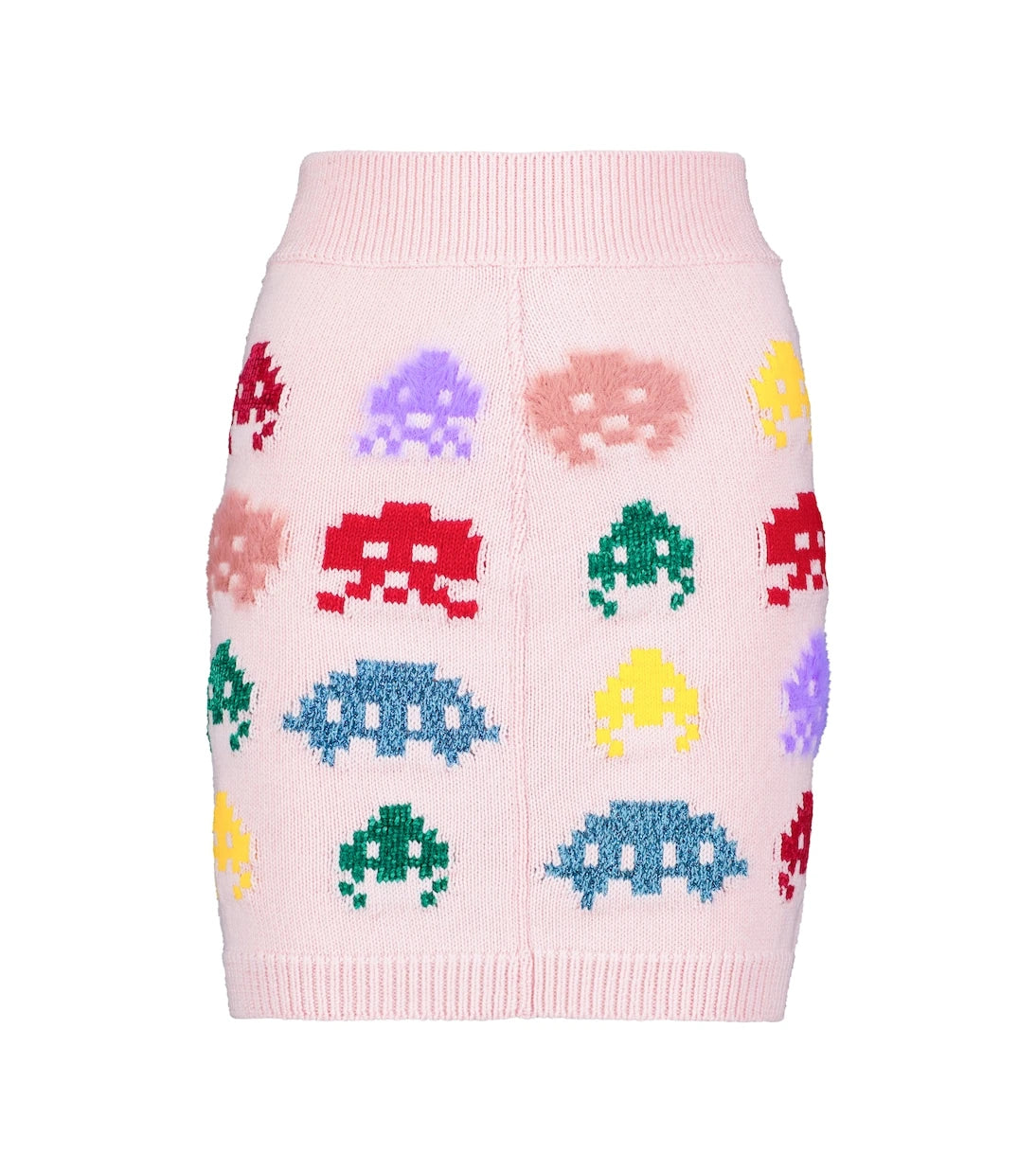 Stella McCartney - Intarsia knit wool-blend miniskirt