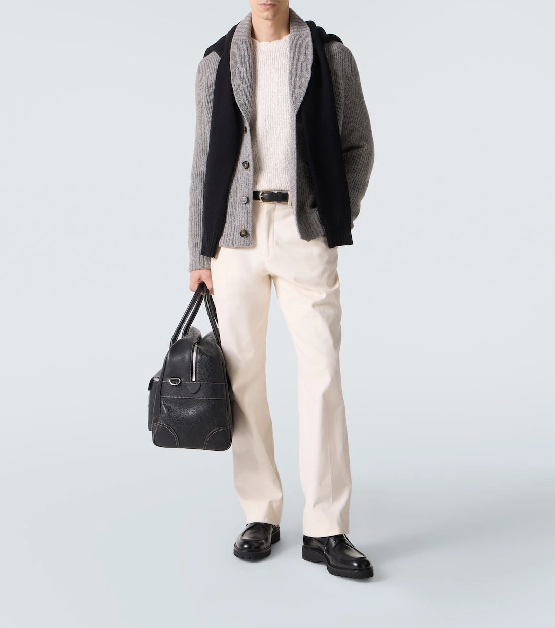 John Lobb - Tide leather boat shoes