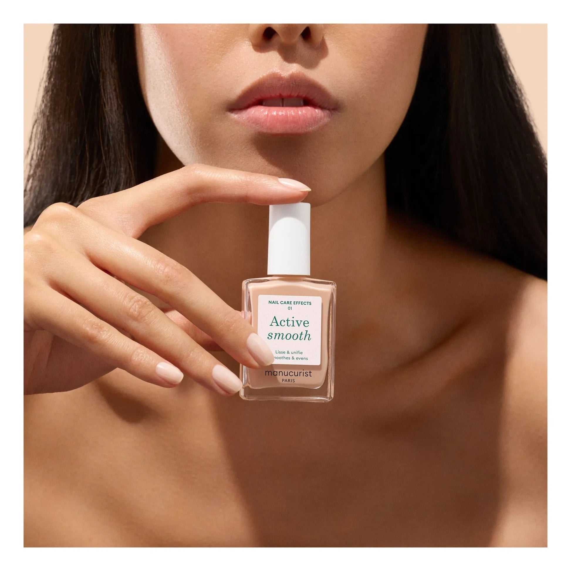 Manucurist - CC polish Active Smooth 01 embellishing care varnish - 15ml