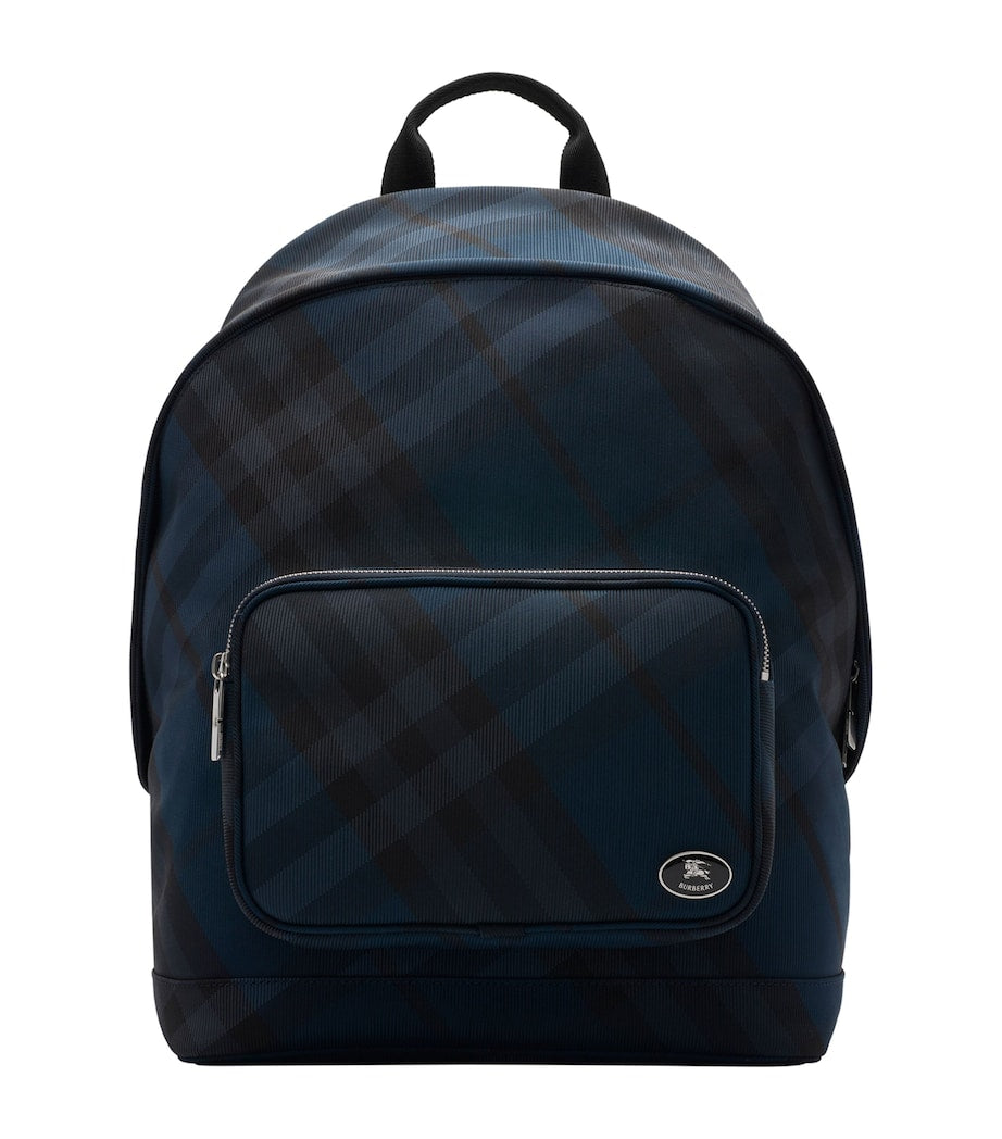 Burberry Check Grid Backpack