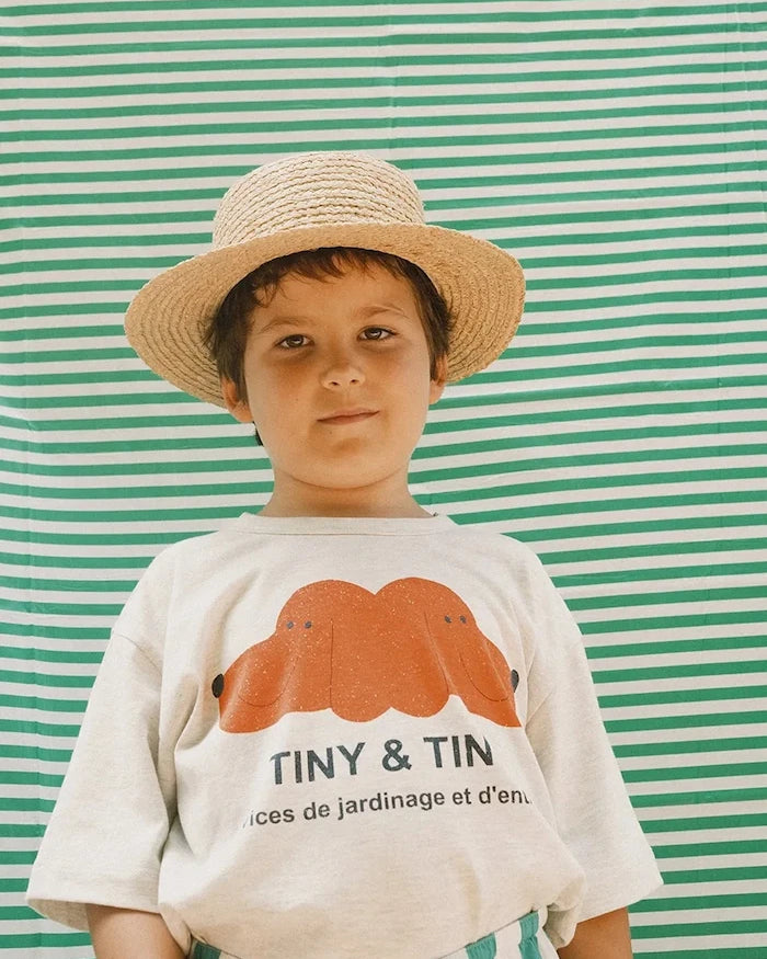 Tinycottons TINY&TINY GRAPHIC TEE Çocuk Pamuklu Tişört
