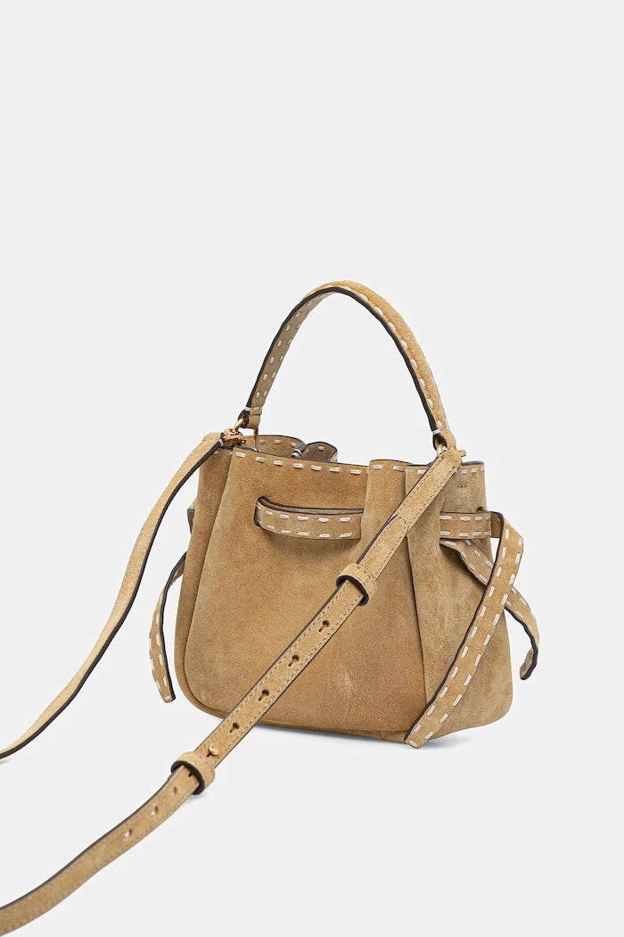 Tory Burch Чанта женска велурена Romy