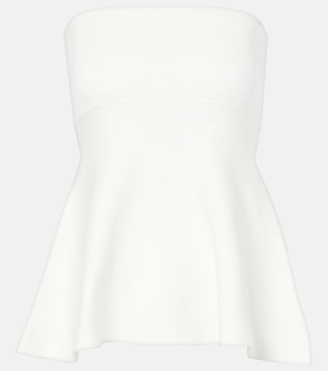 The Frankie Shop - Agathe knitted peplum top