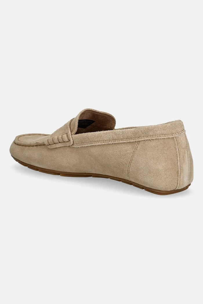 Tommy Hilfiger Kadın Süet Mokasen FLAG SOFT SUEDE DRIVER LOAFER