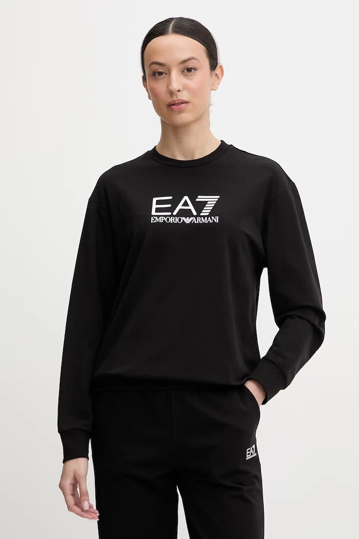 EA7 Emporio Armani pamuk ve elastan kadın eşofman takımı