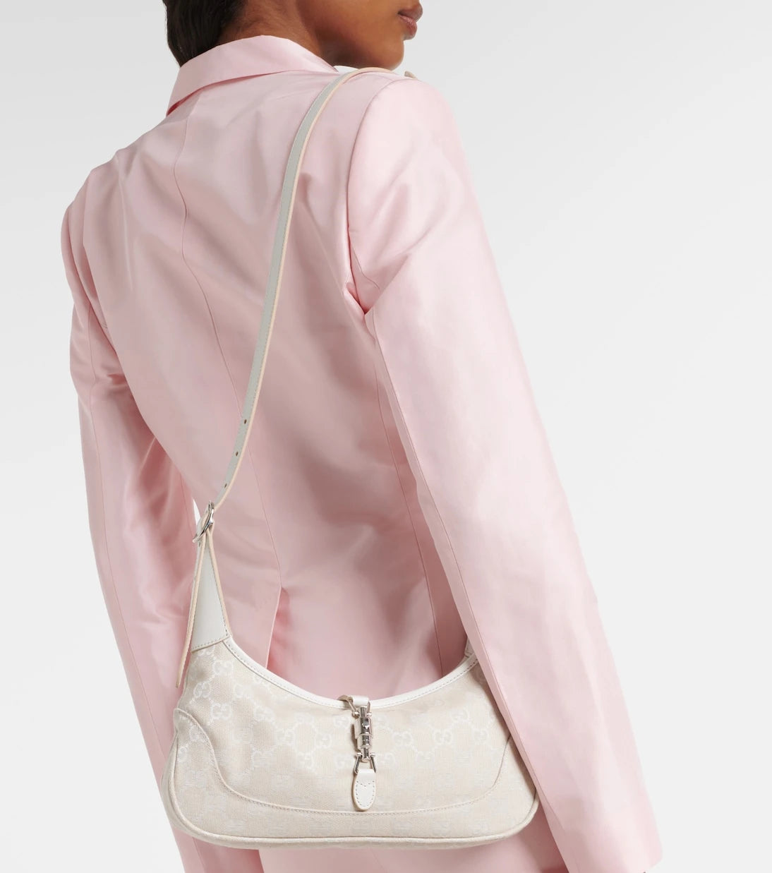 Gucci - Jackie Slim Medium GG canvas shoulder bag