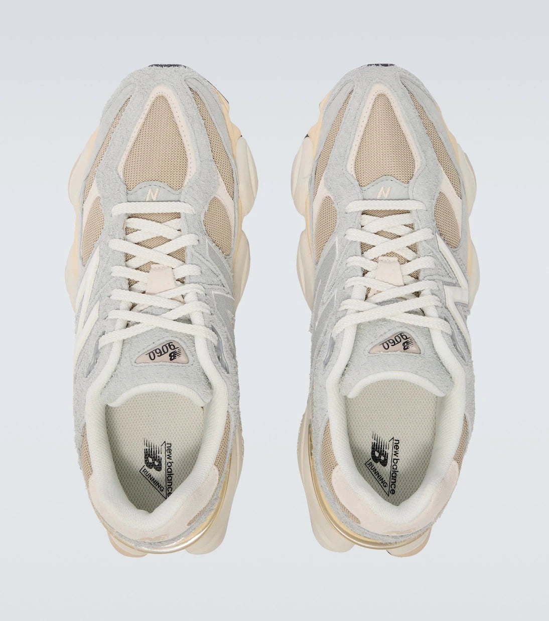 New Balance - 9060 suede-trimmed sneakers