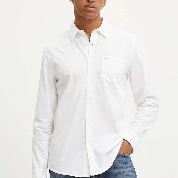 Памучна риза Guess Jeans