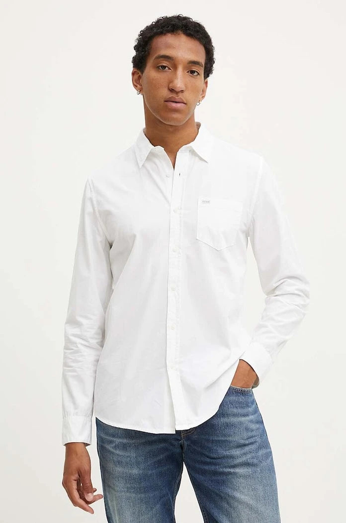 Памучна риза Guess Jeans