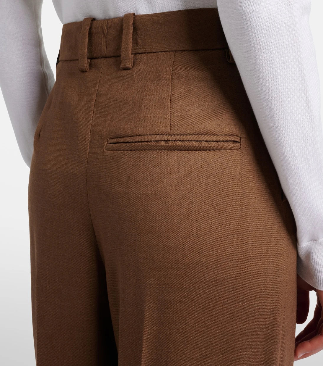 Oscar de la Renta - Wool wide-leg pants