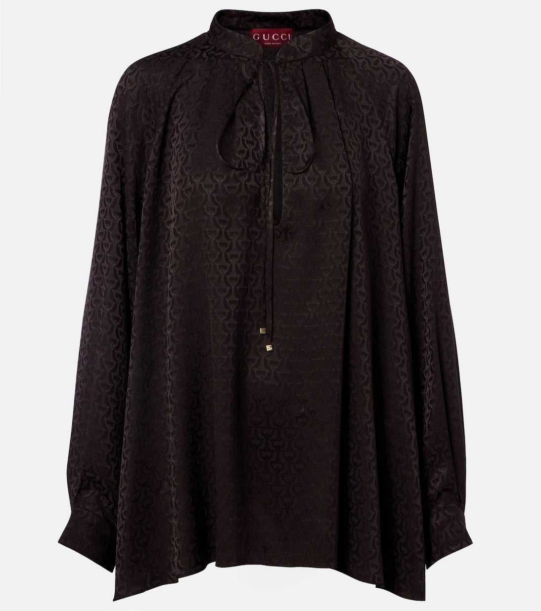 Gucci - Printed silk shirt