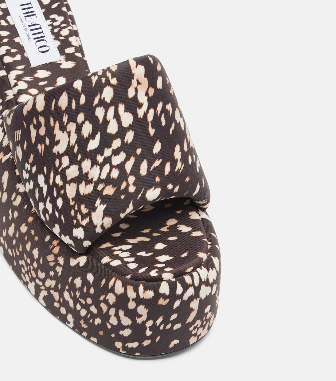 The Attico - Mochi leopard-print platform sandals