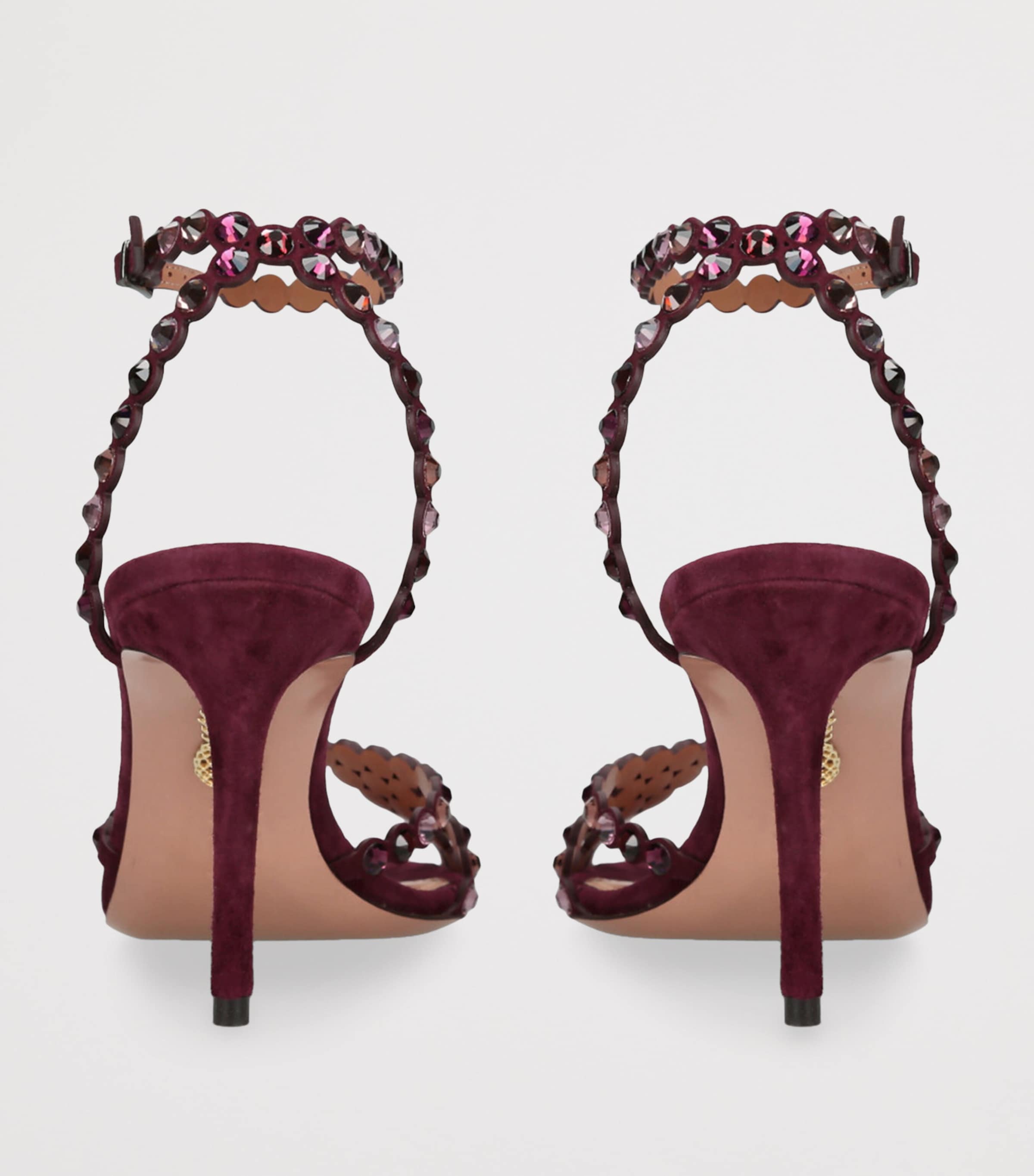 Purple Suede Tequila Sandals 85
