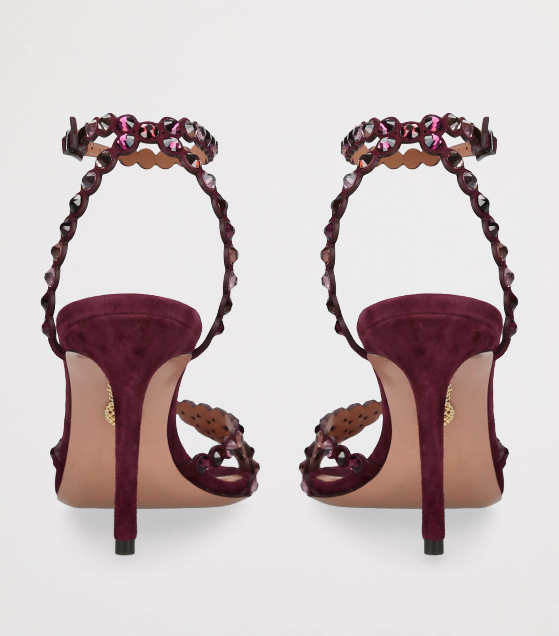 Purple Suede Tequila Sandals 85