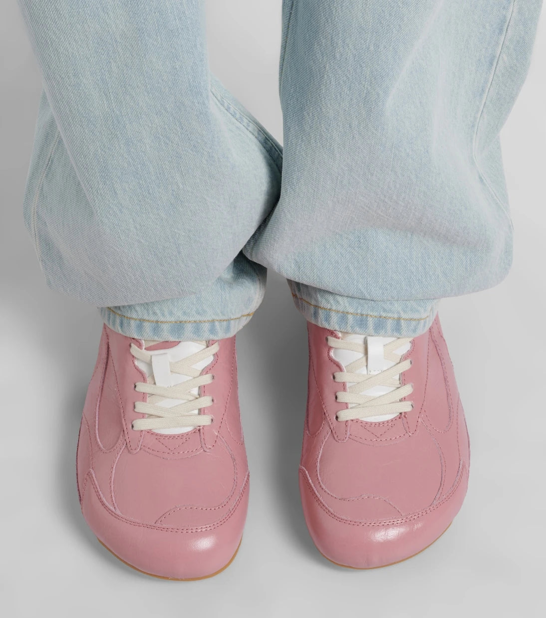 Bottega Veneta - Orbit Flash leather sneakers