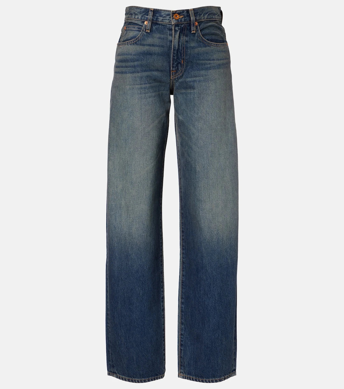 Slvrlake - Tess faded wide-leg jeans