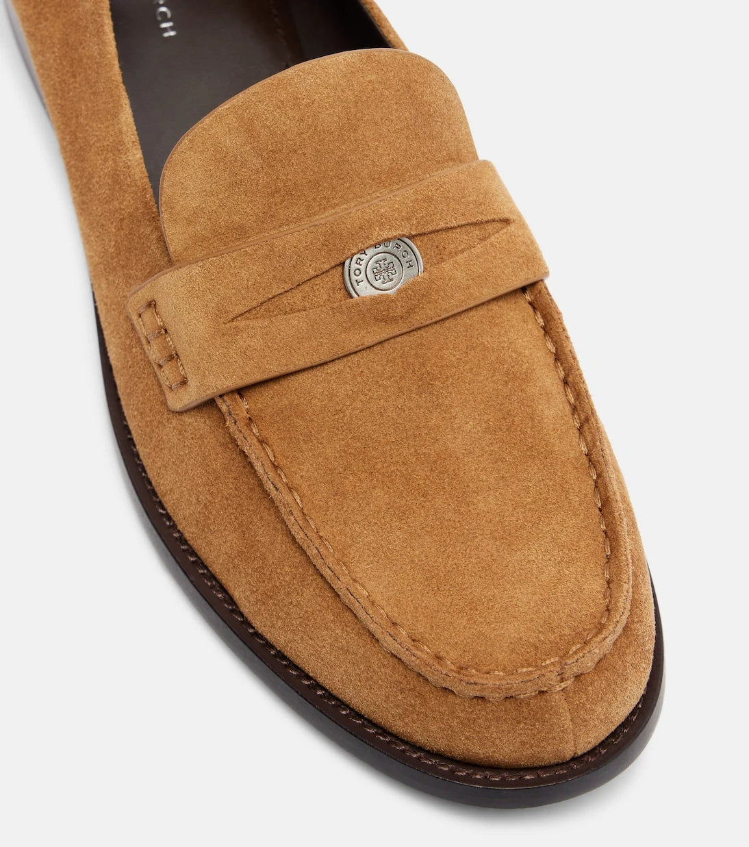 Tory Burch - Suede penny loafers