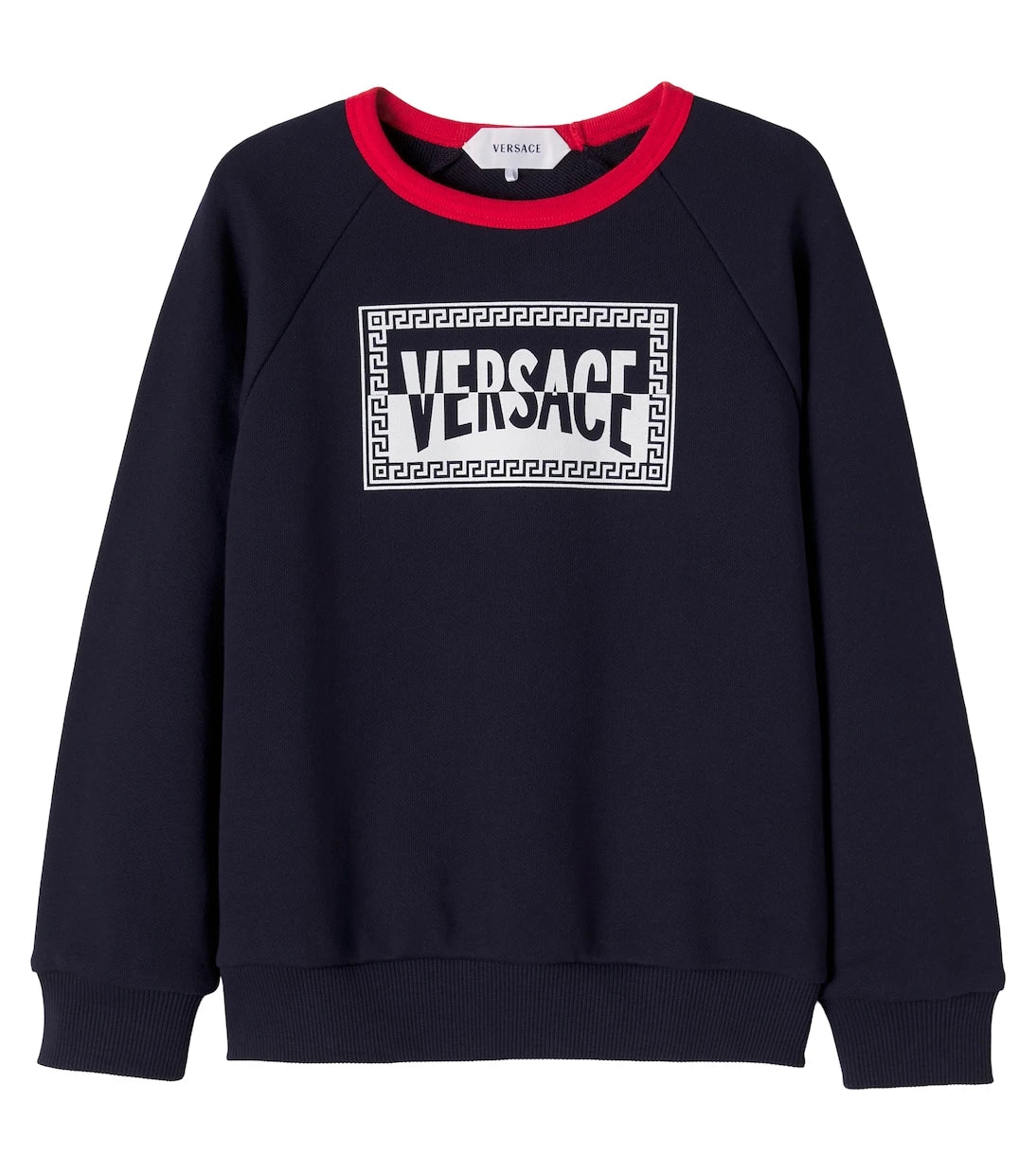 Versace Kids - Logo cotton jersey sweatshirt