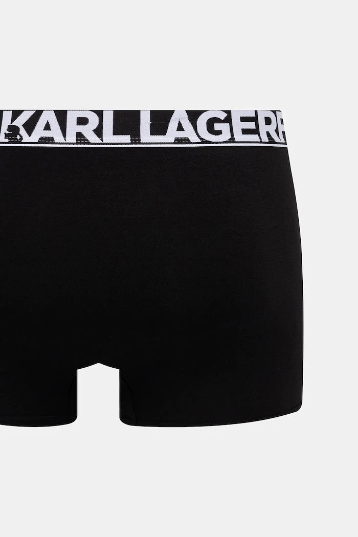 Karl Lagerfeld erkek pamuk ve elastan boxer 3'lü