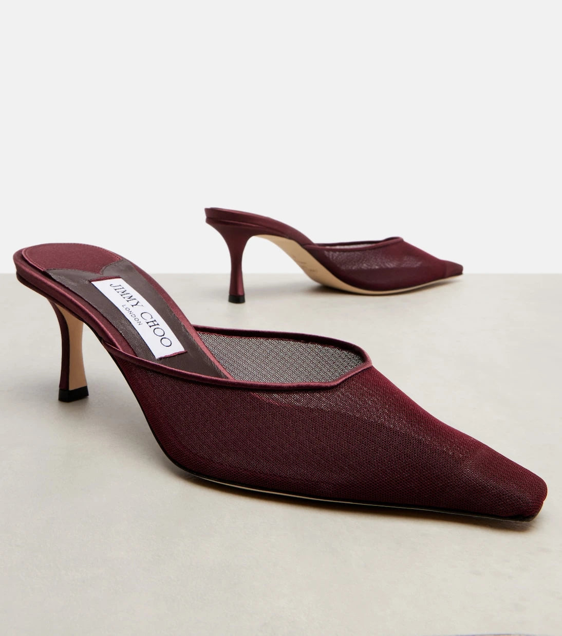 Jimmy Choo - Vivi 65 mesh mules