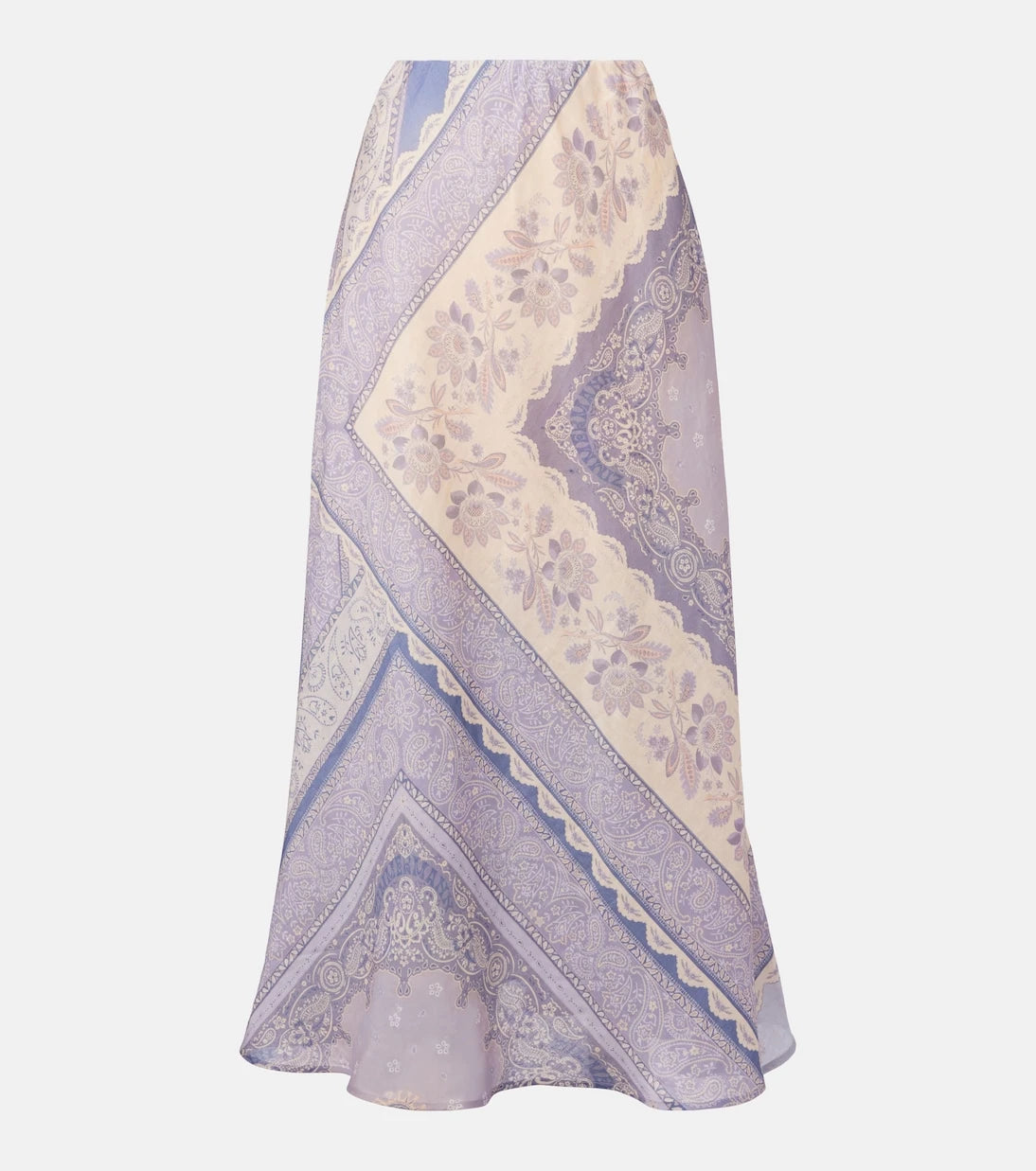 Zimmermann - Lucky printed linen skirt