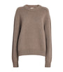 Brown Cashmere Mae Sweater