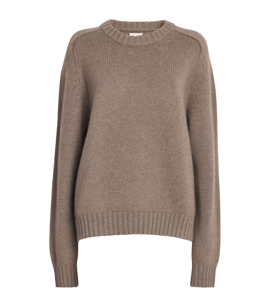 Brown Cashmere Mae Sweater