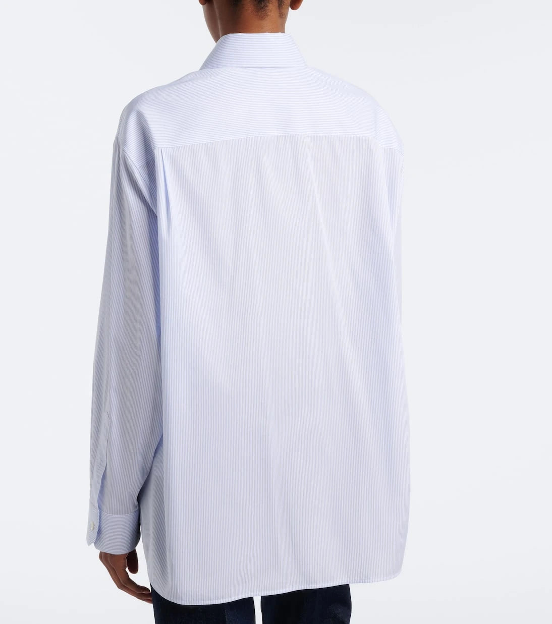 Saint Laurent - Cassandre pinstripe cotton shirt