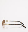 Dolce & Gabbana Wire-Frame Rectangular Sunglasses