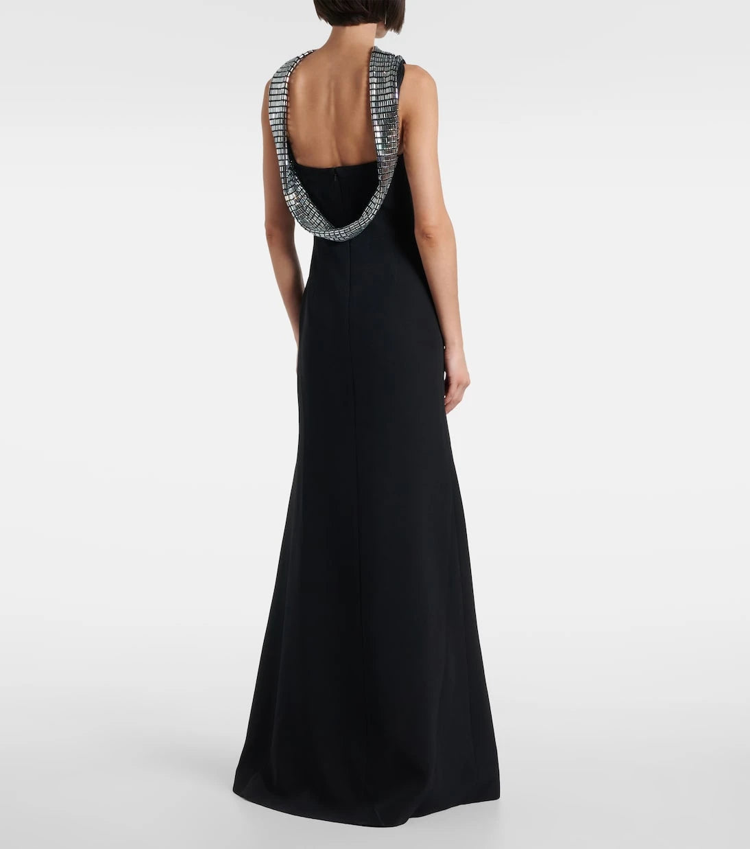 David Koma - Embellished cady gown