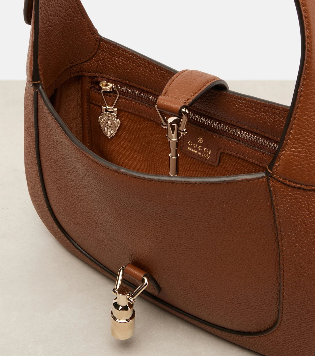 Gucci - Gucci Jackie 1961 Small leather shoulder bag