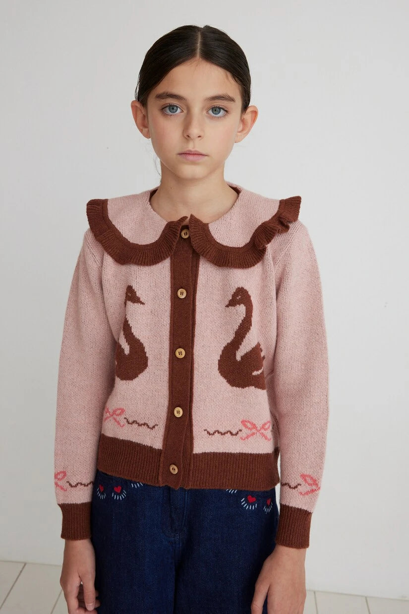 Bebe Organic - Harriet jacquard cardigan