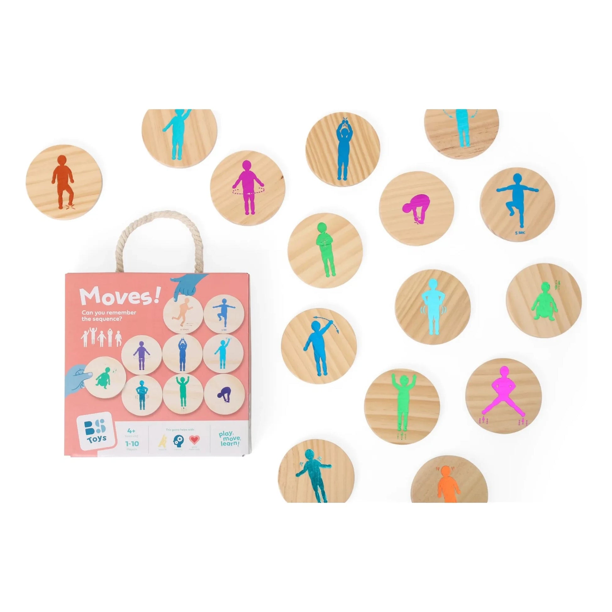 BS Toys - Moves memo game