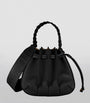 Mini Leather Gem Bucket Bag