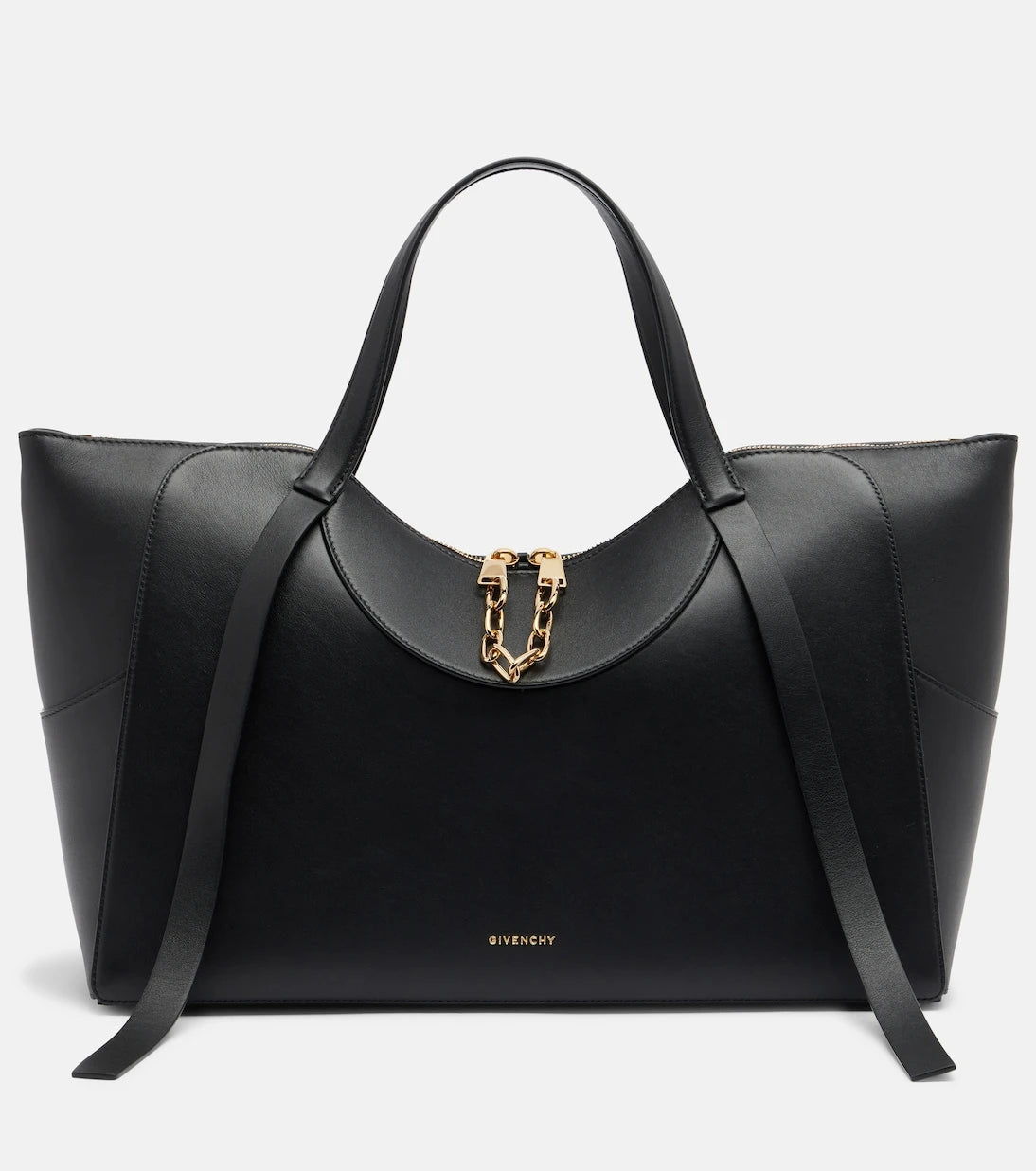 Givenchy - The Snatch Large leather tote bag