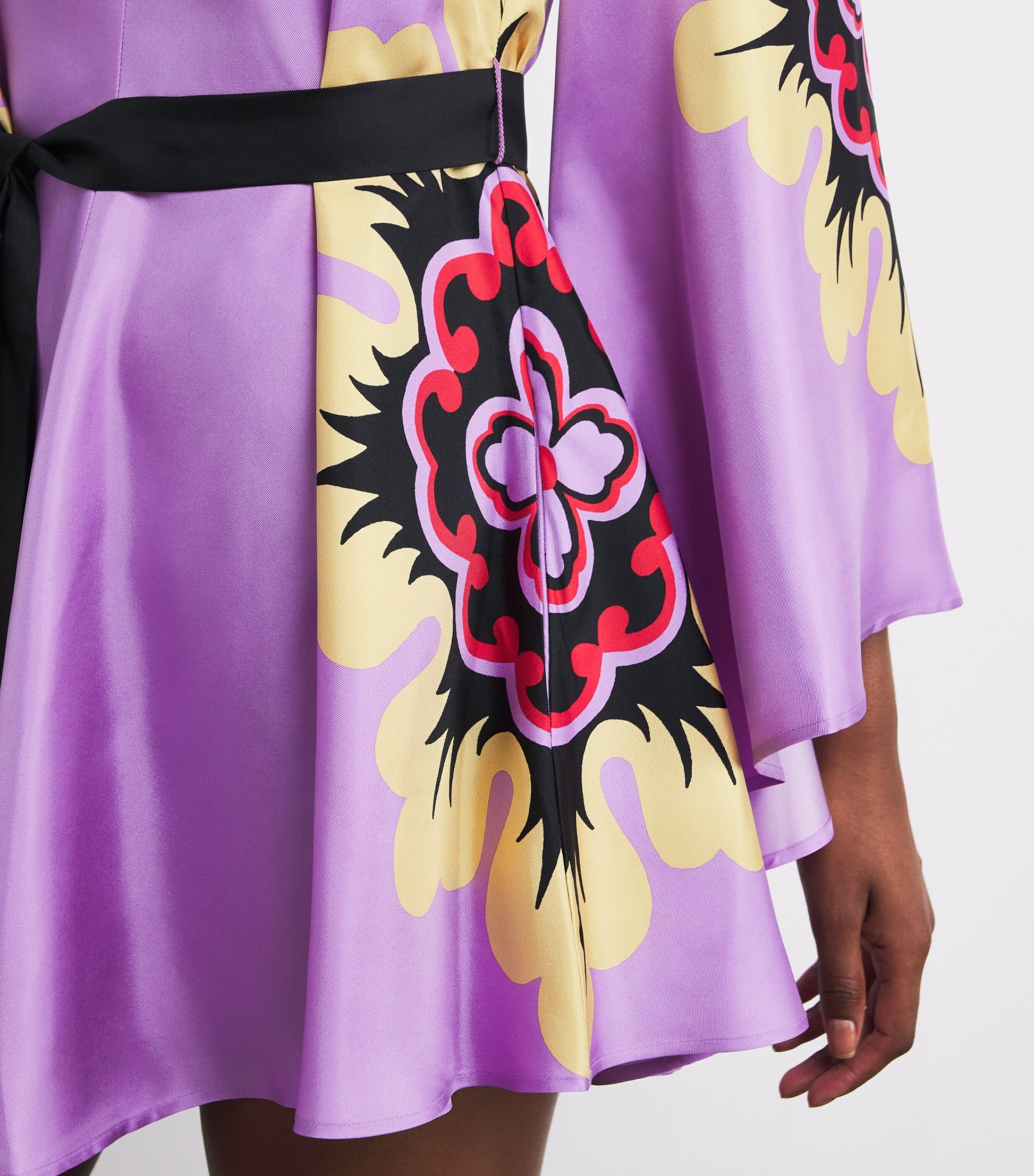 La Doublej Multi Silk Magnifico Mini Dress