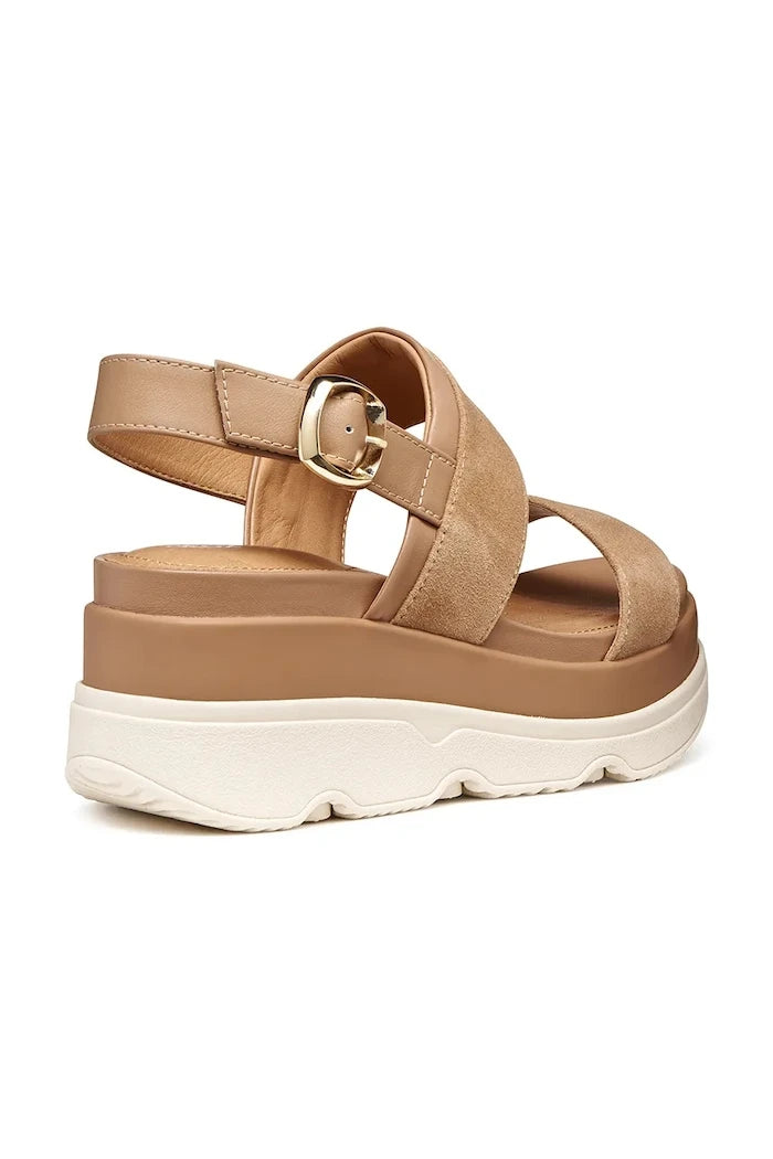 Geox D GARDENIA Süet Sandalet